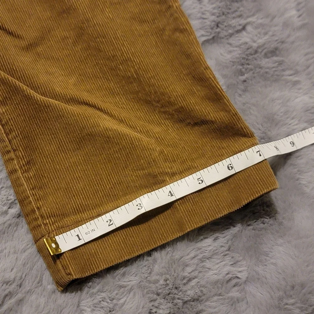 Polo Ralph Lauren Pants Mens 38x29 (Fit 36x28) Brown Corduroy Slim Stretch Chino